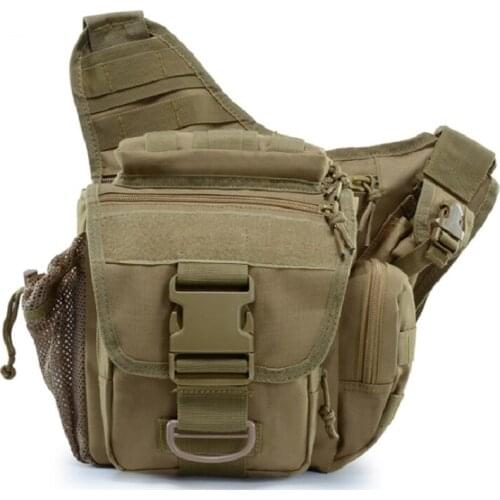 Waterproof Outdoor Tour Mountaineering Army Fan Bag Cycling Bag Multifunctional Tactical Saddle Bag