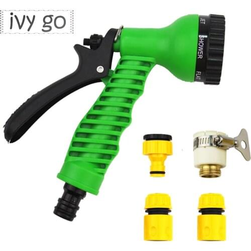High Pressure Water Gun Hose Nozzle Sprinkler Multifunctional Tools For Spraying Plant Irrigation Washing Car Garden Yard