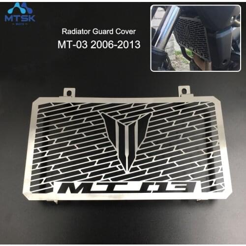 Motorcycle Radiator Grille Grill Guard Cover Protector For YAMAHA MT03 MT-03 2006 2007 2008 2009 2010 2012 2013 660 CC