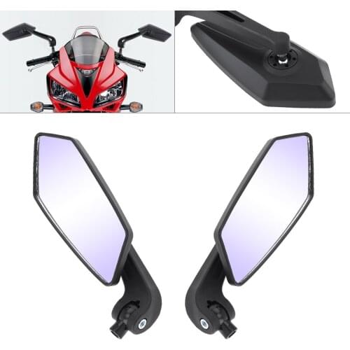 2pcs 10mm Modified Plated Universal Motorcycle Rearview Mirror Side Mirrors for Motorcycle Motorbike