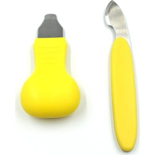 2PCS LCD Screen Opening Tools Stainless Steel Pry Spudger For iPhone Mobile Phone iPad Tablet Disassembly Repair Hand Tool