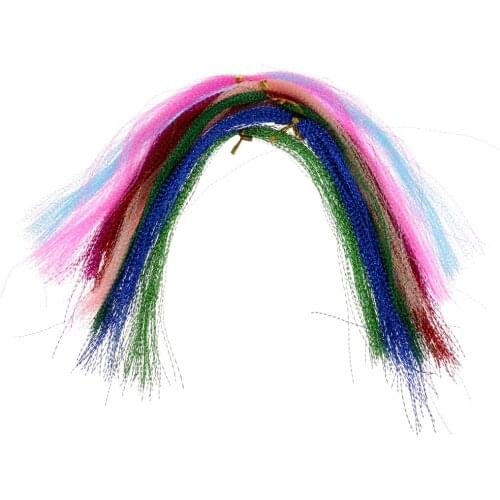 33cm Crystal Flash Fly Fishing Line Fly Tying Great Material for Threads Trout Sea Trout Salmon Pike or Saltwater Flies