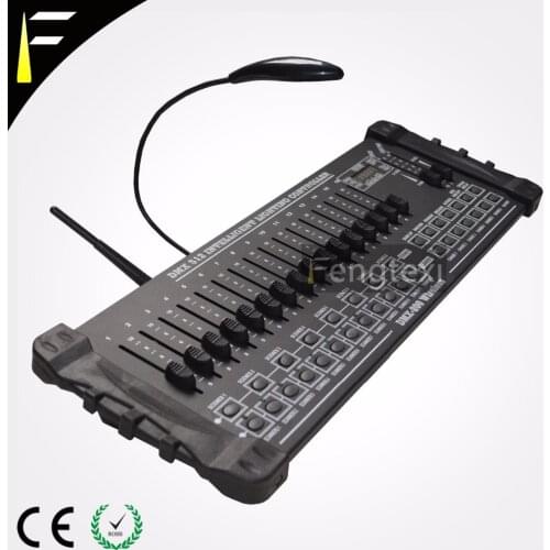 384B Wireless DMX 512 Console with 2.4G Transmitter 300 Meter Stage Light Controllers For Dj/Disco Fixtures