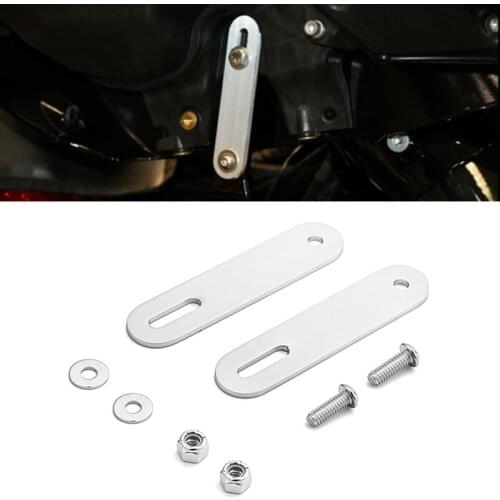 Motorcycle Accessories For Harley Road Glide 2015-2021 26" 30" Wheel Upgrade Chrome Neck Raked Fairing Support Adjust Mount Kit