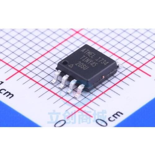 5/pcs Original | ATTINY45-20SU TINY45 SOP8 Microcontroller Integrated Circuit (IC) Chip