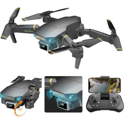 Drone 1080P HD WiFi fpv drone height keeps one-button return Quadcopter RC helicopter VS gd89 pro drone camera dron