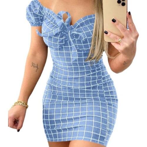 Летние платья с открытыми плечами Easyopt China At AliExpress