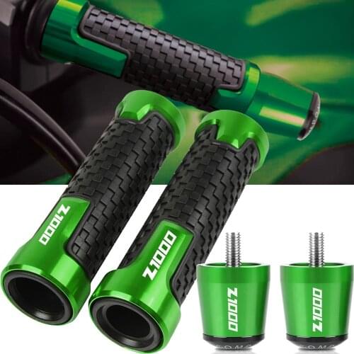 Z1000 Motorcycle Handlebar Grips Ends Handle Bar Cap End Cap Plug for Kawasaki Z1000 2003- 2010 2011 2012 2013 2009 2008 2007