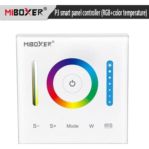 P3 smart panel controller dimming DC12V-24V LED dimmer RGB/RGBW/RGB + CCT color temperature CCT for LED panel/bar light