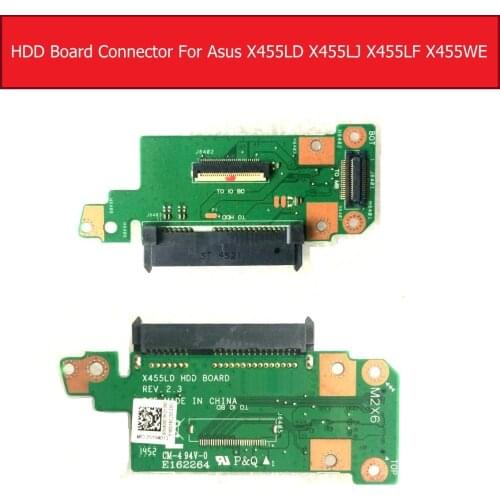 Genuine HDD Hard Drive Connector Board For ASUS X455LD X455LJ X455LF X455WE Interface on HDD Board Tablet Spare Parts REV 2.3
