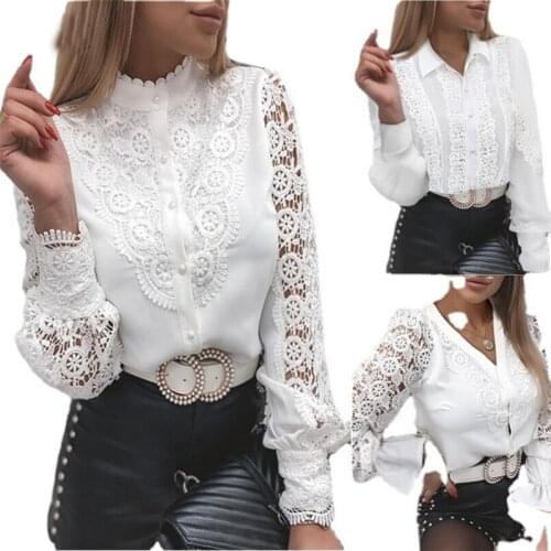 WENELAX White Blouses