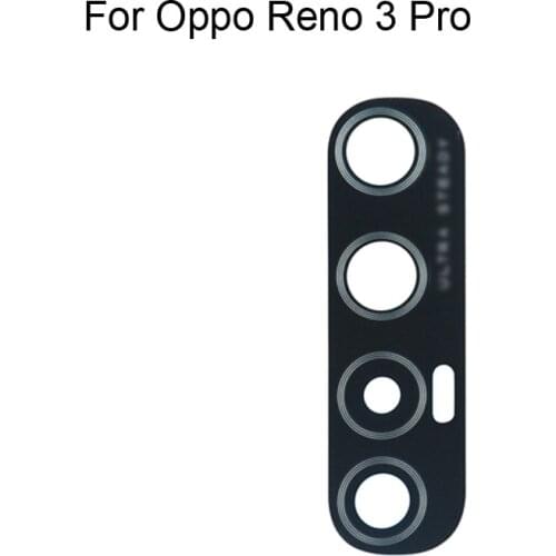 High quality For Oppo Reno 3 Pro Back Rear Camera Glass Lens test good For Oppo Reno 3Pro Replacement Parts Reno3 pro