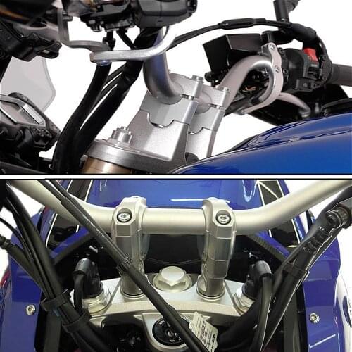 25mm Handlebar Riser Handle Bar Clamps For YAMAHA XT1200Z SUPER TENERE XT-1200ZE XT 1200 Z 2015 2016 2017 2018 2019 2020 2021