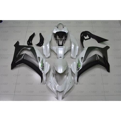 ZX-10r 2016 - 2017 Fairing for Kawasaki ZX10r 17 Abs Fairing ZX-10r 17 Pearl White Black Fairing Kits