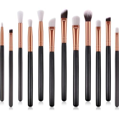 12pcs Makeup Brush Set Powder Foundation Blush Blending Eye Shadow Lip Cosmetic Beauty Pincel Maquiagem