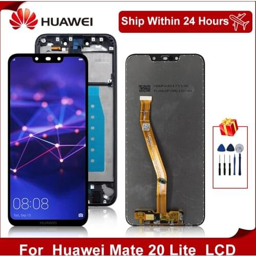 6.3" For Huawei Mate 20 Lite LCD Display Touch Screen Digitizer SNE-LX1 SNE-LX2 SNE-LX3 SNE-L21 Replacement Parts