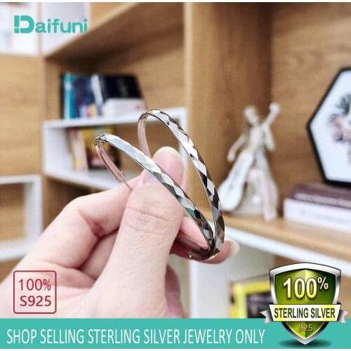 Daifuni 925 Sterling Silver Hoop Earring Large Circle Earrings for Women Sexy Fashion Jewelry Gift for Mom Women Wife Girls Her