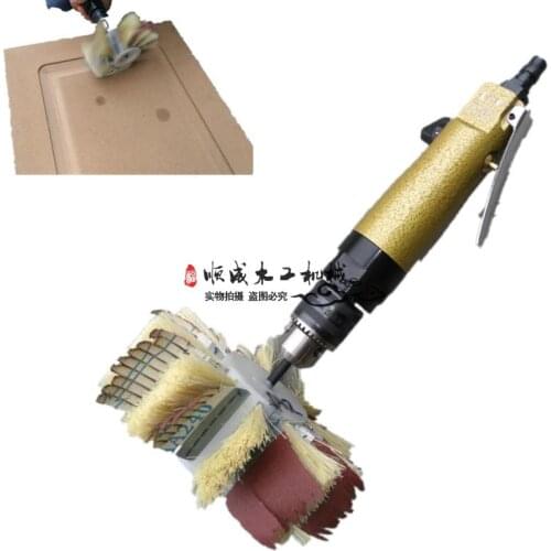 Wood Dedicated Hand Electric Drill Pneumatic Drill Burr Blank xiao mo tou Play mo sha gun Shaped Sanding Surface mao shua tiao