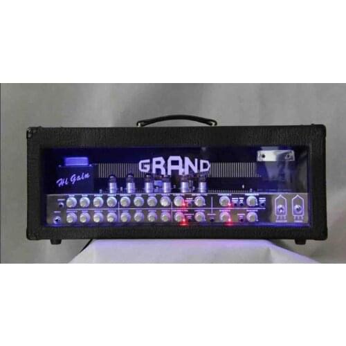 Custom Hi Gain Guitar Amplifier Head 120W with Black Faceplate Available Acrylic One Minimum Quantity 10pcs Starts