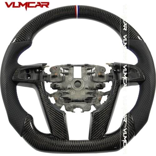 Private Custom Gloss Carbon Fiber Steering Wheel For PONTIAC G8
