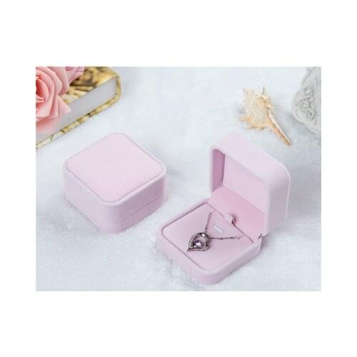 Jewelry Necklace Bracelet Ring Packaging Box High-end Gift Box Flannel box