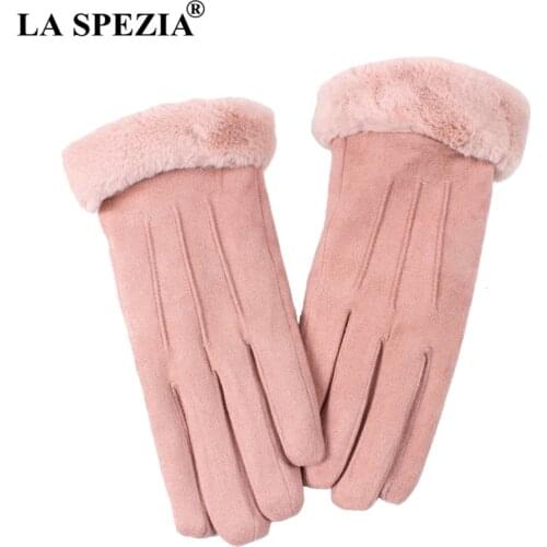 LA SPEZIA Women's Suede Gloves China