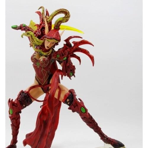 NEW in retail box wow Blood ELF Rogue Valeera Sanguinar PVC Action Figure Anime Figure Collectible Model Toy Statue