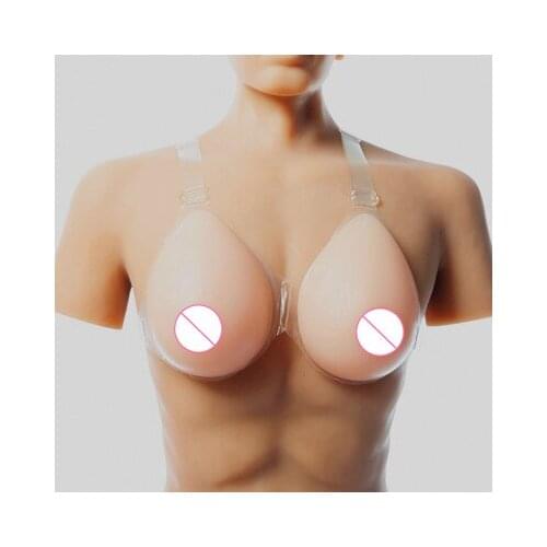Crossdresser Breast A B C Cup Shoulder strap Silicone Breast Forms Fake Boobs False Breasts Artificial Breast free shipping