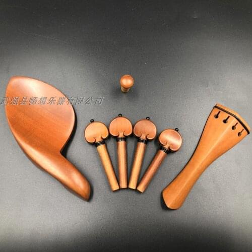 10 sets of violin fittings 4/4 jujube wood #6421
