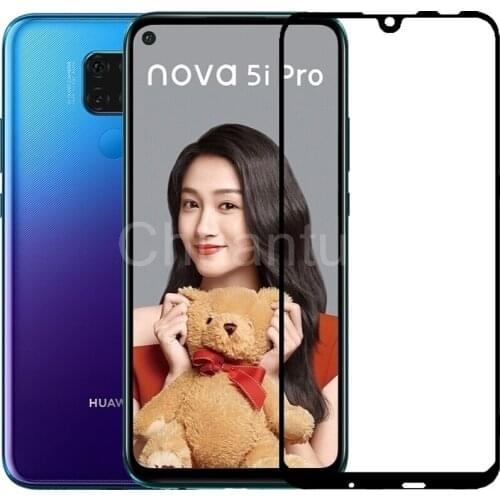 75 Pcs/Lot 2.5 Premium Tempered Glass for Huawei Nova 5i Pro Full Cover Screen Protector Protective Film for Huawei Mate 30 Lite