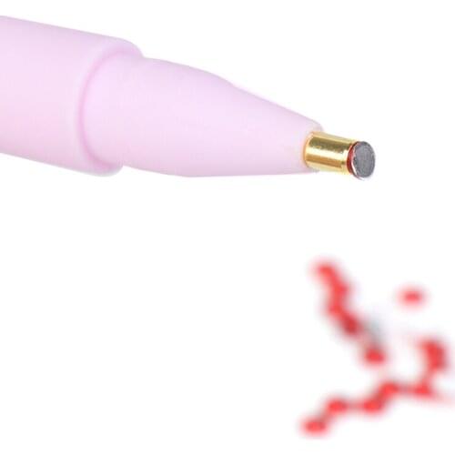 1PC Diamond Crystal Gem Flower Pen 5D Diamond Painting Point Drill Pen DIY Crafts Sewing Cross Stitch Embroidery Tool