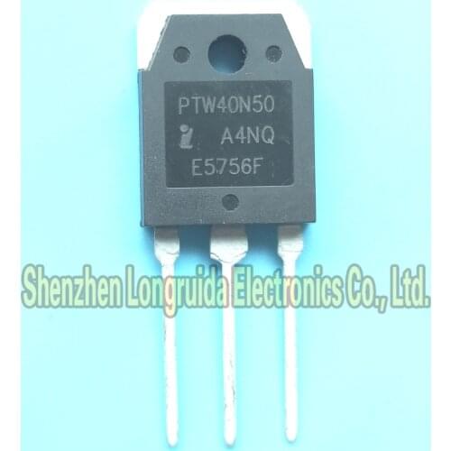 10PCS PTW40N50 40N50 TO-247 MOSFET TRANSISTOR 40A 500V