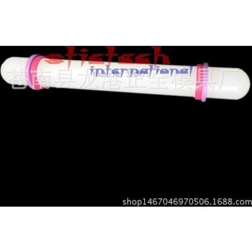 By dhl 200pcs White 23cm Non-stick Glide fondant rolling pin Fondant Cake Dough Roller Decorating Roller crafts Baking Tool