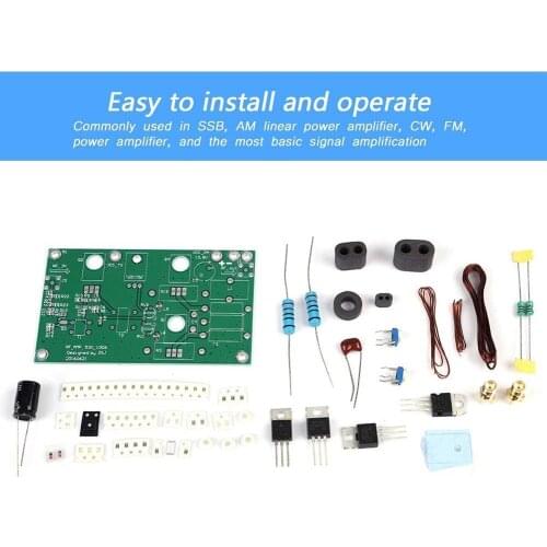 45W SSB Linear HF/FM / CW/HAM Linear Power Amplifier Amplificateur Shortwave Signal Amplification DIY Kit