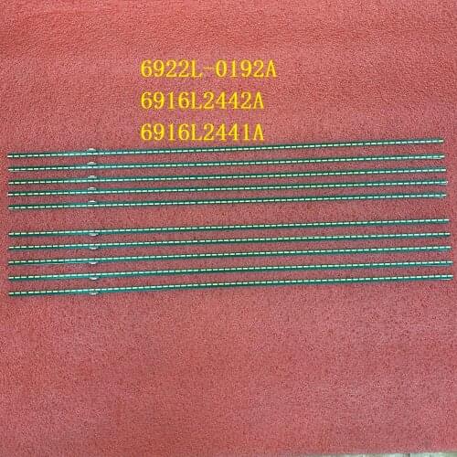 5set=10 PCS LED backlight strip for LG 55UH850V 55UH8507 55UH8500 LC550EQU DJ F1 F2 6922L-0192A 6916L2442A 6916L2441A 55 v16 ASL