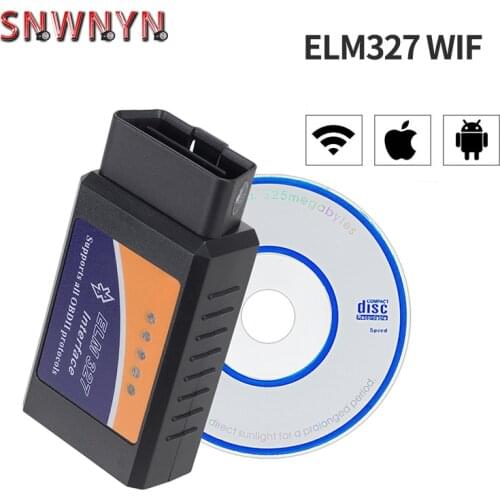 Car accessories ELM327 Car Diagnostic Tool WIFI OBD2 Scanner Code Reader For Android/Symbian OBD Protocol