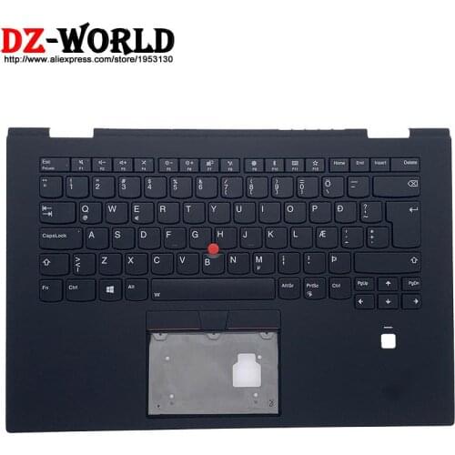 New Original Shell Palmrest Upper Case With Icelandic Backlit Keyboard for Lenovo Thinkpad X1 Yoga 3rd Gen Laptop C Cover