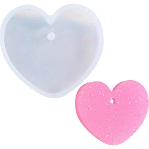 Heart Cat Paw Epoxy Mold Resin Earring Pendant Mold Casting Silicone Molds Jewelry Earring Pendant Molds Jewelry Making Tool