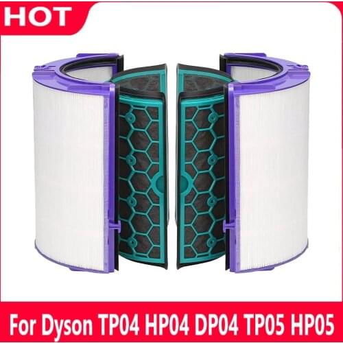 Carbon Filter for Dyson TP04 HP04 DP04 TP05 HP05 Pure Cool Hepa Purifier Sealed Two Stage 360 Degree Filter System Accessories
