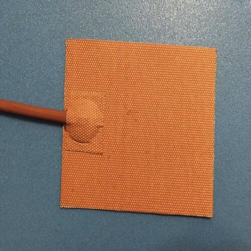 Element heater Gomma di silicone 3d stampante heater 3m adhesive piombo filo di diametro 4mm foro nel mezzo 140*140mm 220v 100w