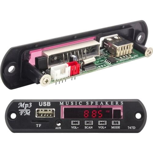 2019 New Car MP3 Player Decoder Board WMA FM Radio Wireless Audio Module
