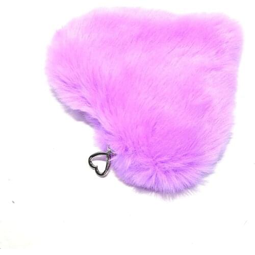 2021 Autumn and Winter New Trendy Wild Plush Messenger Bag Mini Love Plush Fashion Retro Handbag Banquet Wedding Decoration Bag