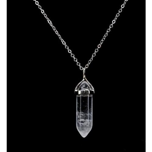 New Popular Bohemia Natural Stone Eye of The Abyss Crystal Pendant Necklace For Women And Men Wedding Party Gift Fashion Jewelry