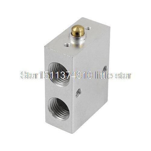 1/4"PT 2 Position 3 Way Direct Acting Pneumatic Mechanical Valve