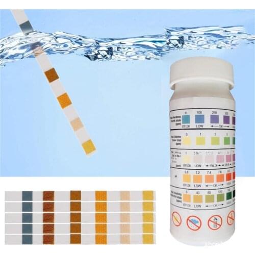 PH Test Strips 5 in 1 Swimming Pool and Spa Water Quality Test Strips Measure Paper