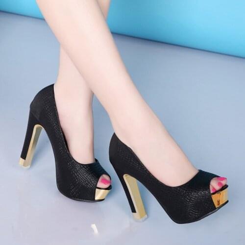 Women Sexy Shoes Woman Pumps Women High Heels Shoes Heels Platform Shoes Fashion Comfortable Party Shoes Female Peep Toe