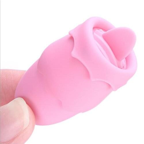 Tongue Oral Licking Vibrators Sex Toys for Women Clitoris Stimulator Dildo Egg Vibrator USB Power Adult Product S0483