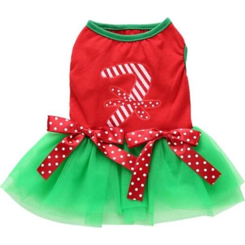 Winter Christmas Dog Clothes Elk Cosplay Costume for French Bulldog Small Puppy Dogs New Year Santa Dress