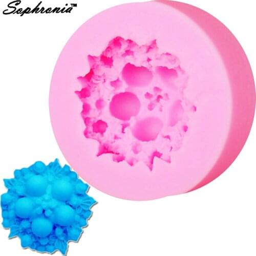Sophronia Jewelry Diamonds Silicone Mould Dried Flower Resin Decorative Craft DIY Pendant Mold epoxy resin molds for jewelryM375