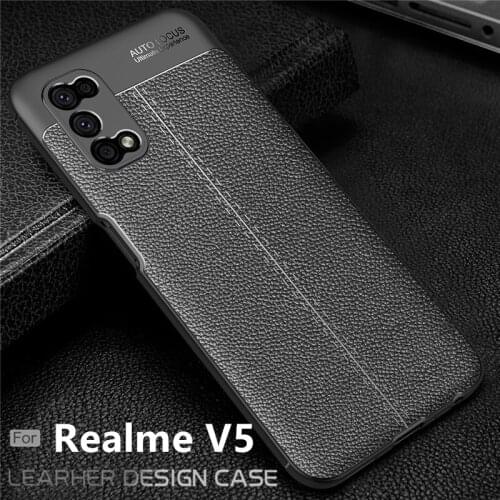 For Cover OPPO Realme V5 Case For Realme V5 TPU Leather For Fundas OPPO A72 A92 A52 Realme X50 5 6 Pro X3 C11 C12 C15 V5 Cover